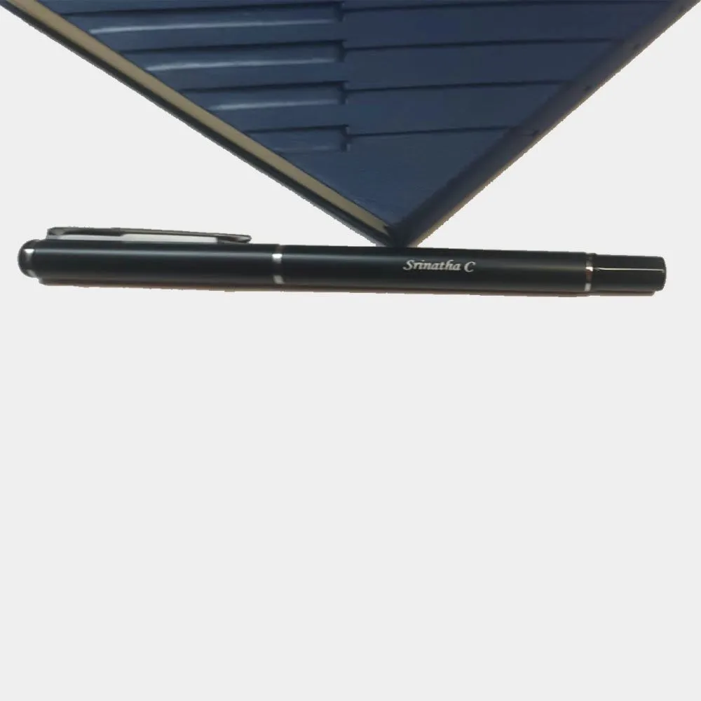 Personalized Black Matt Ball Pen